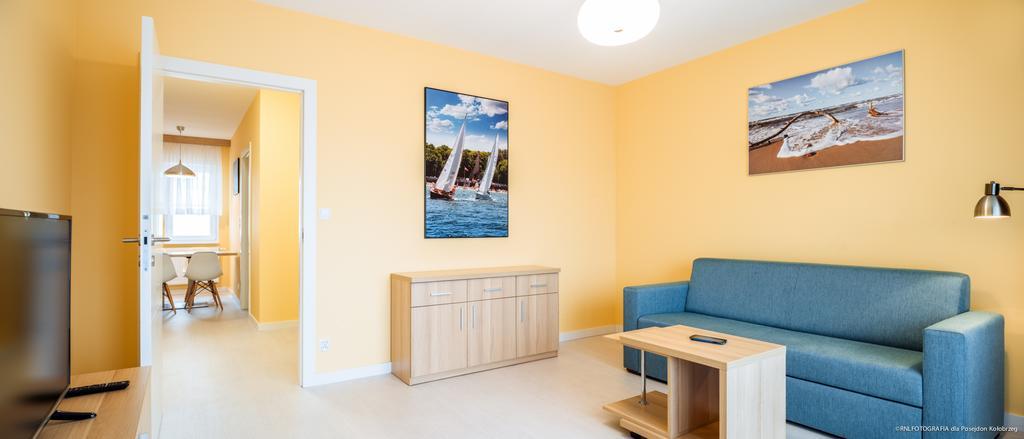 Apartament Posejdon Kołobrzeg Esterno foto